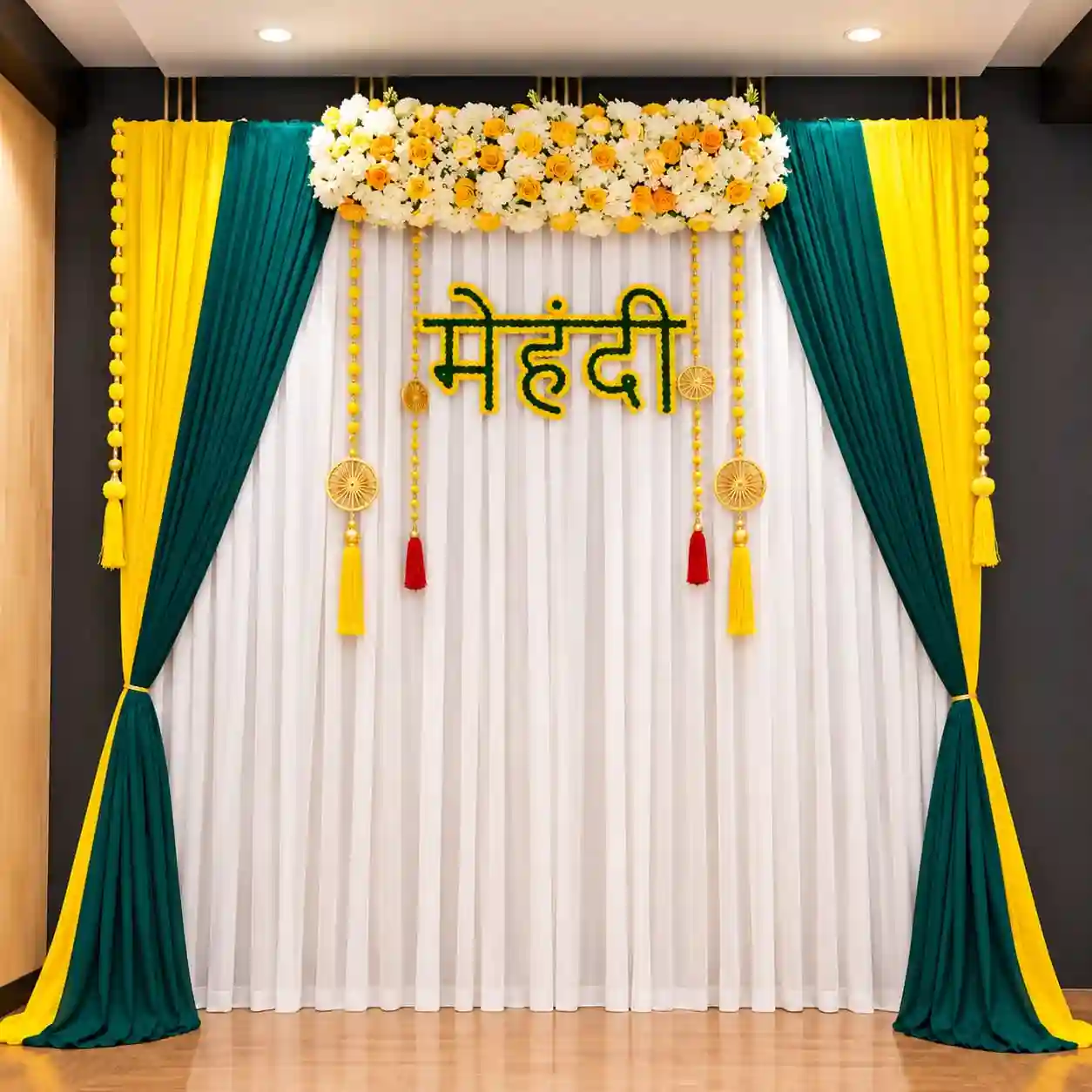 Stylish Back Hand Mehndi Decor